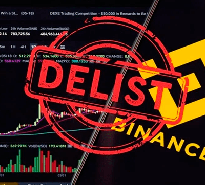Binance will delist 14 tokens at once