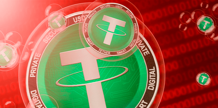 Binance stopped USDT